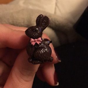Chocolate Bunny Ring